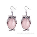 Latest Silver Owl Drop Dangle Earring Designs Charming Jewelry